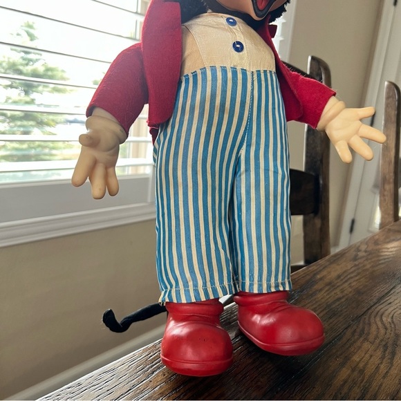 Disney Mickey Mouse Vintage Doll Large “RARE” Rubber, Face, Hands Feet, Large, - Picture 6 of 16